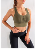 CROP TOP FITNESS BRA - Crazecabin