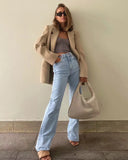 HIGH WAIST BUGGY JEANS