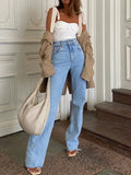 HIGH WAIST BUGGY JEANS