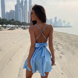 ELEGANT BACKLESS COCTAIL DRESS