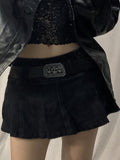 Y2K LOW WAIST MICRO SKIRT