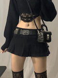 Y2K LOW WAIST MICRO SKIRT