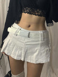 Y2K LOW WAIST MICRO SKIRT