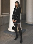 LONG SLEEVE HIGH WAIST DRESS