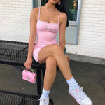 ELEGANT SHORT SUMMER DRESS