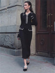 LONG SLEEVE HIGH WAIST DRESS