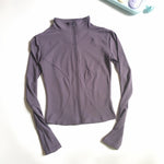 LONG SLEEVE FITNESS JACKET - Crazecabin