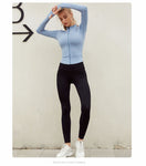 LONG SLEEVE FITNESS JACKET - Crazecabin