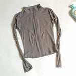 LONG SLEEVE FITNESS JACKET - Crazecabin