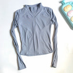 LONG SLEEVE FITNESS JACKET - Crazecabin