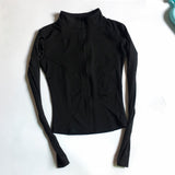 LONG SLEEVE FITNESS JACKET - Crazecabin