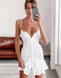 SPHAGETTI STRAP ELEGANT MINI DRESS
