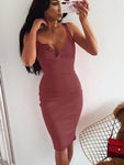 KNITTED BODYCON DRESS