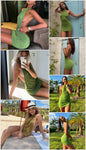 NECK HANGER SUMMER DRESS