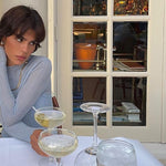 LONG SLEEVE TRANSPARENT T-SHIRT