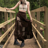 GRUNGE LONG BOHO SKIRT