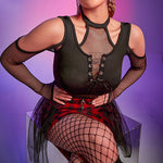 GOTHIC HALTER CROPTOP