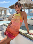 NECK HANGER SUMMER DRESS