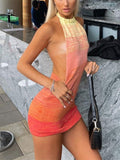 NECK HANGER SUMMER DRESS