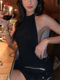 NECK HANGER SUMMER DRESS