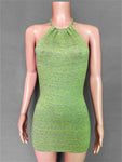 NECK HANGER SUMMER DRESS