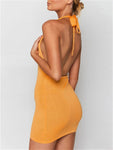 NECK HANGER SUMMER DRESS
