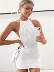 NECK HANGER SUMMER DRESS