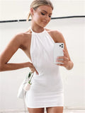 NECK HANGER SUMMER DRESS