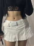 Y2K LOW WAIST MICRO SKIRT