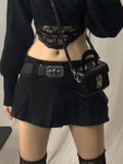 Y2K LOW WAIST MICRO SKIRT